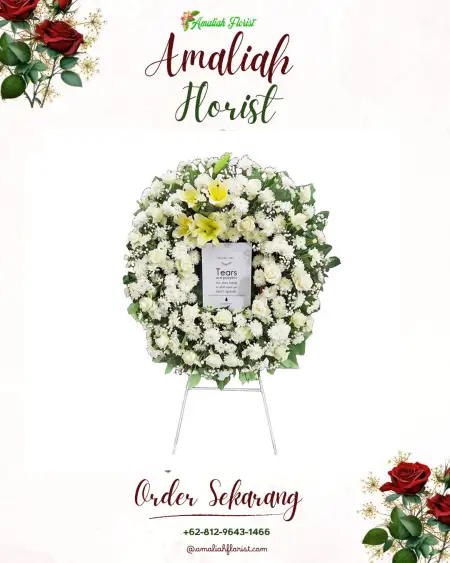 Krans Bunga Duka Penangkan